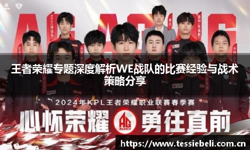 王者荣耀专题深度解析WE战队的比赛经验与战术策略分享